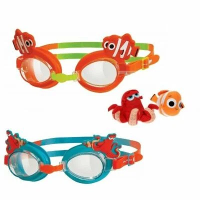 Zoggs Finding Dory Swimming Goggles Childrens Kids 2-6 Yrs Anti Fog UV Nemo Hank