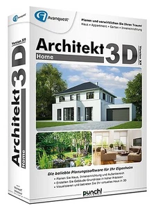 Architekt 3D X9 Home allemand CD/DVD Win version 19 punch ! - Photo 1/1