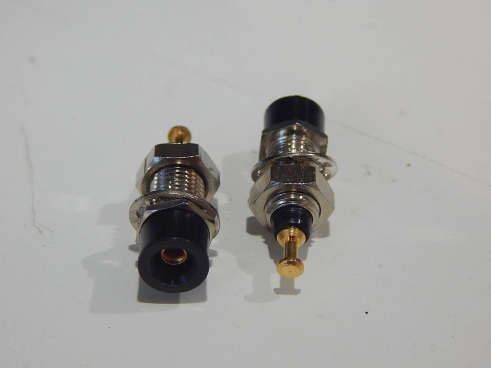 HH SMITH 1501-103 1501-112 PONTA JACK MOLDADO PAINEL DE NÁILON MONTAGEM FÊMEA - LOTE DE 2 - Imagem 1 de 1