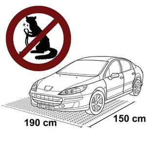 Anti Marder Netz Mardergitter Marderschutzgitter universal XL 190x150xm NEU - Bild 1 von 5