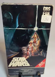 Star Wars A New Hope CBS Fox Red Label Betamax 1984 (NOT VHS) Beta Tape Nice! - Picture 1 of 10