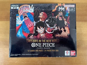 One Piece OP09 Emperors in the New World Box Display Sealed Card English Bandai - Photo 1 sur 3