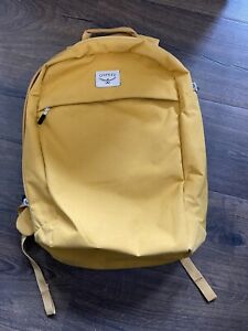Osprey Arcane Large Yellow Day Pack Laptop Bag Day Bag Backpack