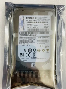 42D0707 42D0708 42D0711 IBM 500 GB 2.5" 7200 RPM 6GB SAS HARD DRIVE HDD 500GB - Picture 1 of 4