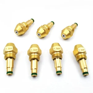 Waste Oil Burner Nozzle Fuel Brass Siphon Spray Industrial Boilers Air Atomizing - Picture 1 of 9