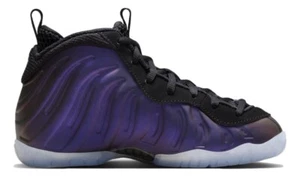 Size 2.5Y - Nike Little Posite One (PS) 'Eggplant' Shoes FJ1256-001 - Picture 1 of 6