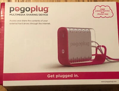 NEW Pogoplug E02  POGO-E02 Connect Hard Drive to the Internet free Media SHARING - Image 1 of 4