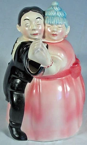 Dancing Couple Teapot, 80s vintage Roy Simpson J. Luber - Picture 1 of 1