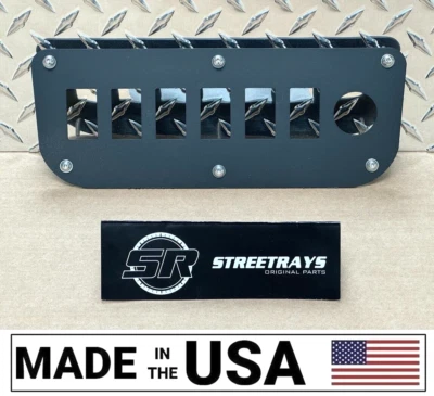 [SR] Consola de tablero Cubby 6 balancín + 1 cargador USB placa de interruptor 02-05 Dodge RAM Foto 1 de 4