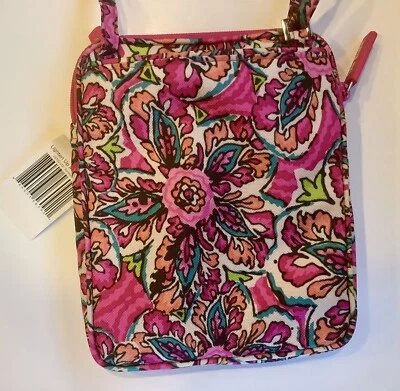 NWT $75. ~ Vera Bradley Sunburst Floral Lighten Up Mini Hipster - Image 1 of 4