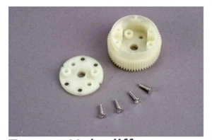 Trx2381 Traxxas diff engranaje principal con tornillos de placa de cubierta lateral Hawk II - Imagen 1 de 2