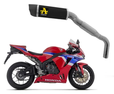 Terminale Scarico Arrow Indy Race Alluminio Dark Honda CBR 600 RR 2024 - Image 1 of 3