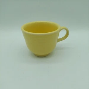 FIESTAWare Homer Laughlin Coffee Tea Cup Mug Light Pale Yellow Replacement - Picture 1 of 7