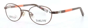 TAKUMI Turboflex TK988 Kinder Braun 360 Scharnier Rund Brille Brillengestell 41-17-115 - Bild 1 von 11