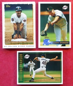 1995, 1996 & 1997 Topps San Diego Padres Team Sets (52 cards) - Picture 1 of 4