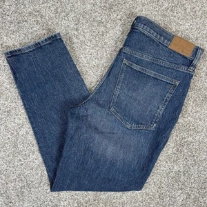 Madewell il perfetto jeans vintage blu denim lavaggio scuro donna 32 (35x28) alto ris - Foto 1 di 12