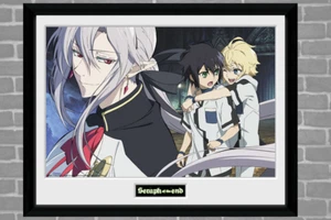 SERAPH OF THE END SWORD PRINT 2 - Foto 1 di 1