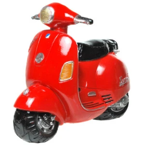 Die geniale feuerrote Spardose Motorroller - Bild 1 von 4