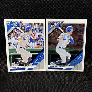 2019 Donruss Optic Cody Bellinger Los Angeles Dodgers #106 & Donruss - Picture 1 of 2