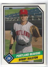 1989 TCMA Portland Beavers (Class AAA-Minnesota Twins) Bobby Ralston