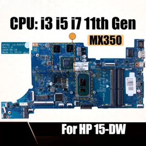 For HP 15-DW Notebook Mainboard Laptop LA-K201P M29205-601 i3 i5 i7 11th - Picture 1 of 11