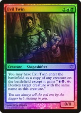 Evil Twin FOIL Innistrad PLD Blue Black Rare MAGIC GATHERING CARD ABUGames