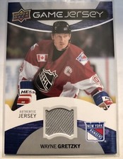 2012-13 Upper Deck Series One WAYNE GRETZKI Game Jersey #GJ-WG