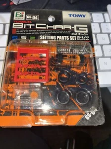 Vintage Tomy Tomica Bit Char-G Setting Parts Set GS-04 Tire Gear Suspension  - Picture 1 of 3
