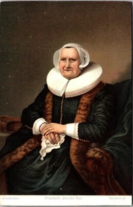 Postal artística ELIZABETH JACOBS BAS de Rembrandt - Imagen 1 de 2