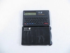 Seiko Instrumentals SII Spell Checker WP-1100 W/ Case TESTED WORKING - Picture 1 of 4