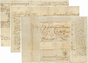 1786 LETTER MARESFIELD to SPENCER WILSON LAND WINDOW TAX EAST GRINSTEAD MILEAGE - Picture 1 of 7