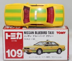 Hecho en Japón Tomica Red Box 109 Bluebird Taxi 1/60 - Imagen 1 de 6
