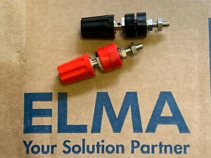x2 Sostituzioni per 4 mm Swiss Elma HQ morsetti di alta qualità - Foto 1 di 1