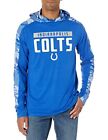 Zubaz NFL Men's Indianapolis Colts Lightweight Elevated Hoodie with Camo Accents