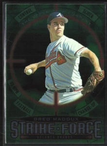 1996 Upper Deck #65 Greg Maddux Strike Force - Picture 1 of 2