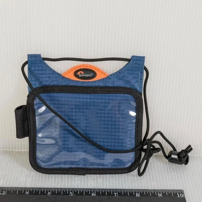 Cordón de conferencia LowePro verde bronceado titular de credencial insignia de identificación foto pase Foto 1 de 4