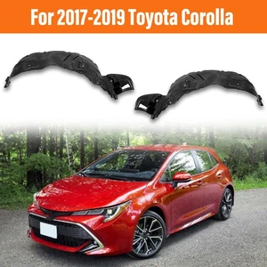 New Front Driver & Passenger Side Fender Liner Set For 2017-2019 Toyota Corolla - Picture 1 of 17