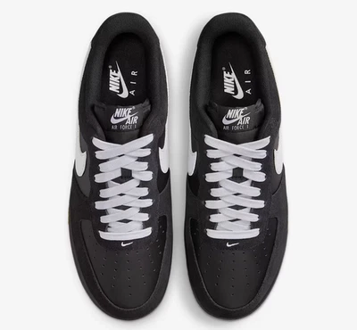 Nike Air Force 1 '07 LV8 Zapatos Negro Goma Marrón Claro Blanco Para Hombre | Talla 7.5 - 13 Foto 1 de 4