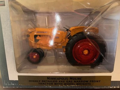 SpecCast 1/16 Minneapolis Moline Narrow 445 Gas Tractor 2013  CUST1245 #147* - Image 1 of 2