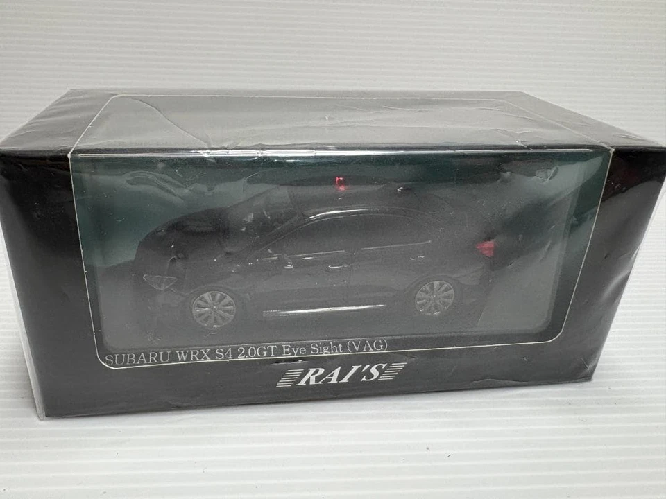 RAI'S 1/43 Subaru WRX S4 Aomori Prefectural Police Traffic Police Vehicle Figure - Image 1 of 4