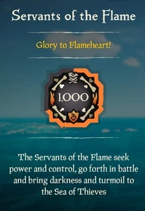 Sea Of Thieves Boost 0-1000 Servants Of The Flame (Leer descripción) - Imagen 1 de 3