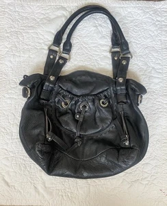 B. Makowsky Ultra Soft Blank Genuine Pebble Leather shoulder bag - Picture 1 of 19