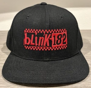 Blink 182 World Tour Exclusive Snapback Hat Cap MSG Pop Punk Concert Merch Wool - Bild 1 von 7