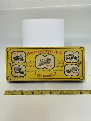 BOX ONLY Matchbox Lesney Models Of Yesteryear Gift Set G-6 Original Vintage - Image 1 of 4