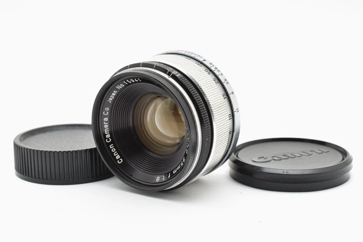 Mint] Canon 35mm f/1.8 LTM L39 Leica Screw MF Lens From Japan 04
