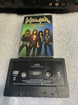 Winger – Miles Away CASSETTE  - Image 1 of 4