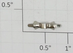 Lionel 380-7 Nickel O Prewar & Standard Gauge Handrail Stanchion (2) - Picture 1 of 1