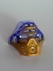 LEGO Bionicle Kanohi Mask of Earth Marbled Trans-Purple 19077pb01