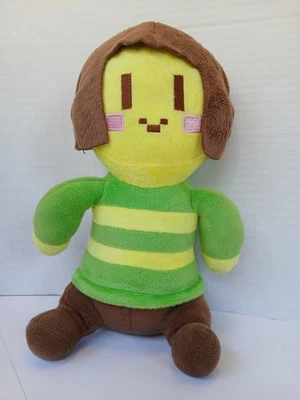 Muñeca de peluche Undertale Frisk Deltarune juego independiente Dev Merch 10" juguete de peluche LIMPIO Foto 1 de 4