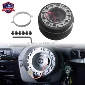 Racing Steering Wheel Hub Adapter Boss for Mazda MIATA 323 626 B2200 B2000 MX5 - Foto 1 di 15